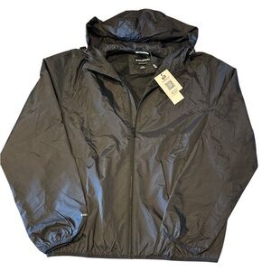 Rokka & Rolla Men's Lightweight Packable Windbreaker Jacket - M
